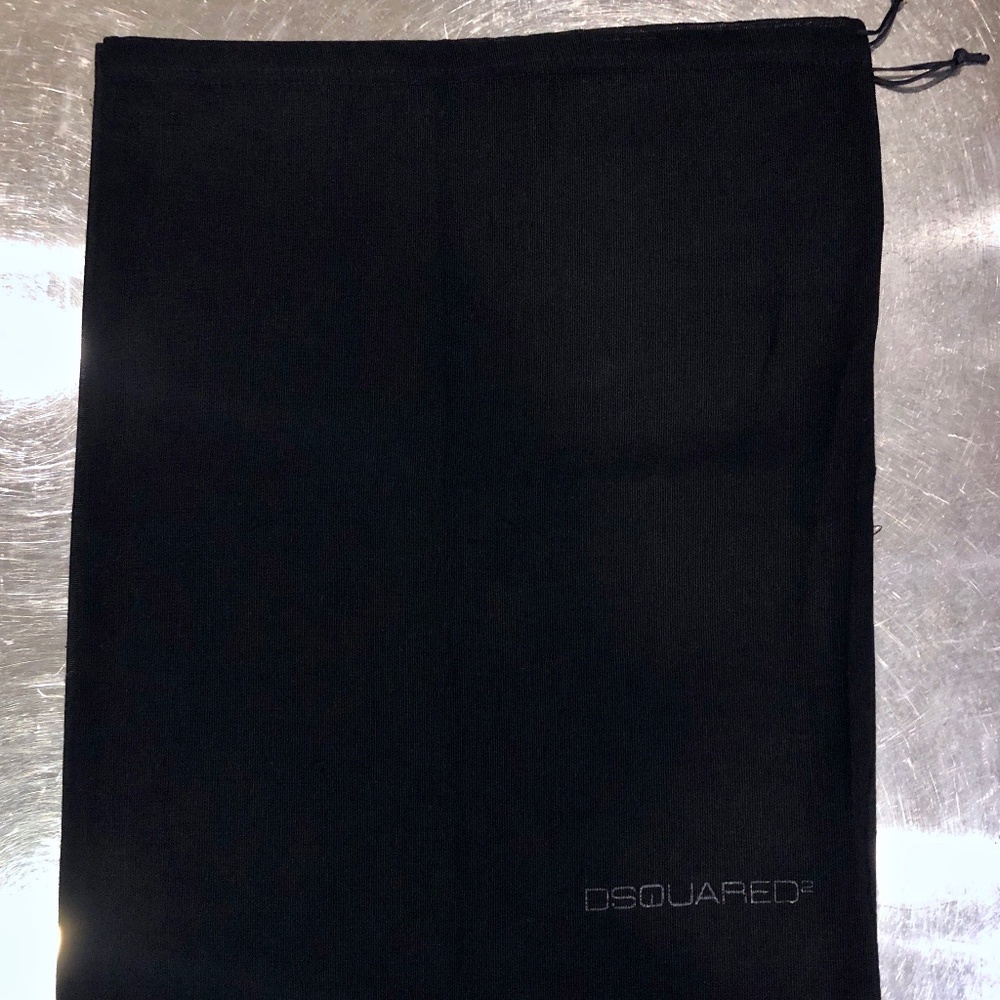 Authentic DSquared DustBag Drawstring Dust Bag